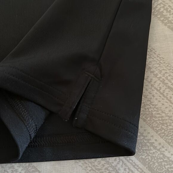 Under Armour Boys Black Collared Short-sleeve Shirt - Picture 4 of 6